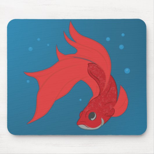 Β魚 マウスパッド (正面)