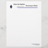 Θ Tau Upsilonレターヘッド レターヘッド (正面)