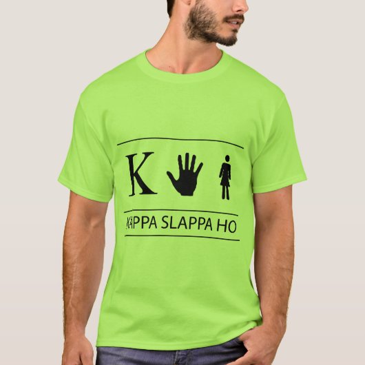 Κ Slappa Ho Tシャツ (正面)
