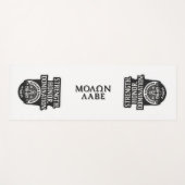 ΜΟΛΩΝ ΛΑΒΕスパルタン戦士ヨガマット ヨガマット (正面(横))