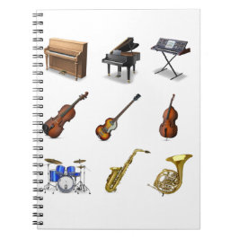 Μουσικά οργανα ノートブック