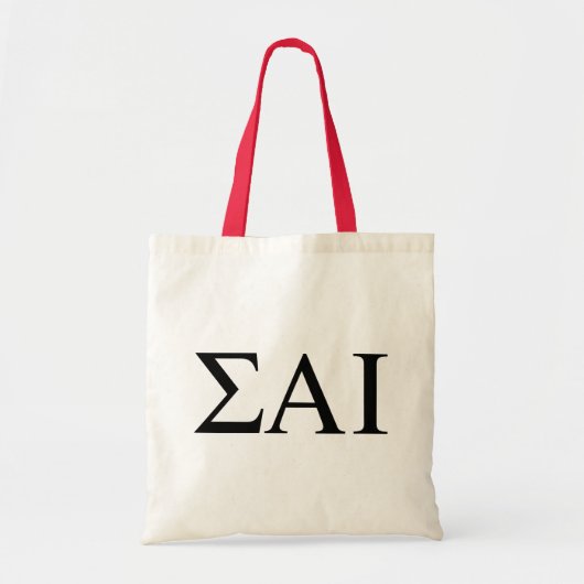 ΣΑΙ ギリシャ文字 トートバッグ (正面)