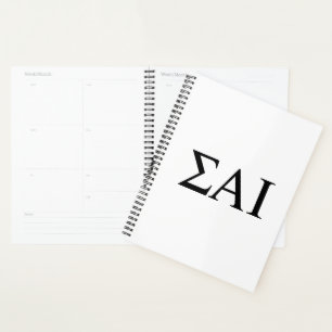 ΣΑΙ ギリシャ文字 プランナー手帳