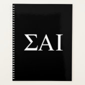 ΣΑΙ ギリシャ文字 プランナー手帳 (正面)