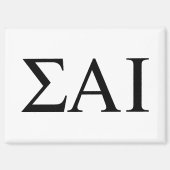 ΣΑΙ ギリシャ文字 マグネット (正面)