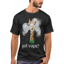 Ω VAPEシャツ | 得 Vape Giraffe DK VapeGoat™