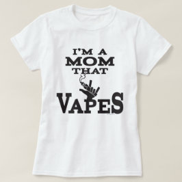 Ω VAPEシャツ | Mom that Vapes | VapeGoat™ Tシャツ