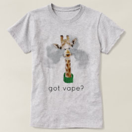 Ω VAPEシャツ | Vape 得 Giraffe | VapeGoat™ Tシャツ