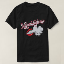 Ω VAPEシャツ | Vapoligious Sexy Lips DK VapeGoat™