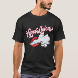 Ω VAPEシャツ | Vapoligious Sexy Lips DK VapeGoat™ Tシャツ