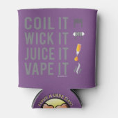 ΩVAPE | Coil Wick Juice Vape by VapeGoat™ 缶クーラー (正面)