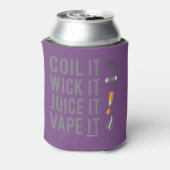 ΩVAPE | Coil Wick Juice Vape by VapeGoat™ 缶クーラー (缶裏面)