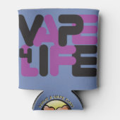 ΩVAPE | Vape 4 Life Purple by VapeGoat™ 缶クーラー (正面)