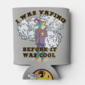 ΩVAPE | VapeGoatが前に蒸しカッコいいている™ 缶クーラー (裏面)