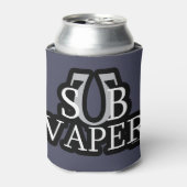 ΩVAPE | VapeGoatによるサブオーム蒸気™ 缶クーラー (缶正面)