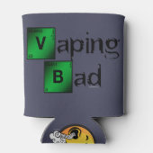 ΩVAPE | VapeGoatによるVaping Bad™ 缶クーラー (裏面)