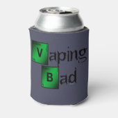 ΩVAPE | VapeGoatによるVaping Bad™ 缶クーラー (缶裏面)