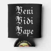 ΩVAPE | Veni Vidi Vape Black by VapeGoat™ 缶クーラー (正面)