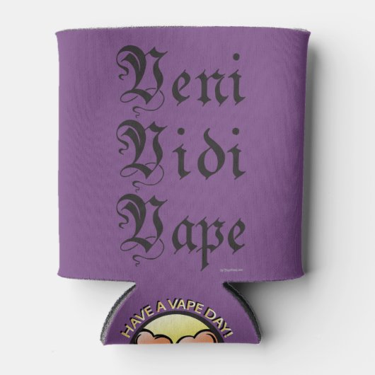 ΩVAPE | Veni Vidi Vape by VapeGoat™ 缶クーラー (正面)
