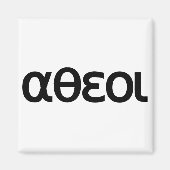 αθεοι(アテオイ) マグネット (正面)