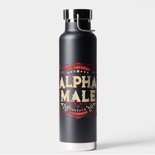 α男性 ウォーターボトル (左面)