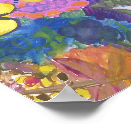 λουλούδια ポスター (角)