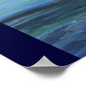 παραλία-ビーチ ポスター (角)