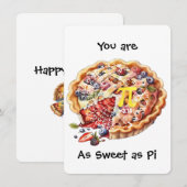 πのように優しい 招待状 (正面/裏面)