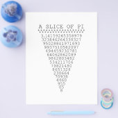 πのスライス ナンバー チラシ (シングル)