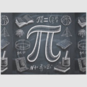 πの日お祝いシリーズ デザイン #5 薄葉紙 (正面)