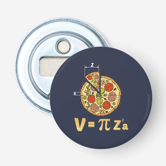πの日 数学マニア ピザの公式 栓抜き (正面)