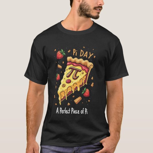 πの日 面白い数学のパンダン 先生 生徒 tシャツ (正面)