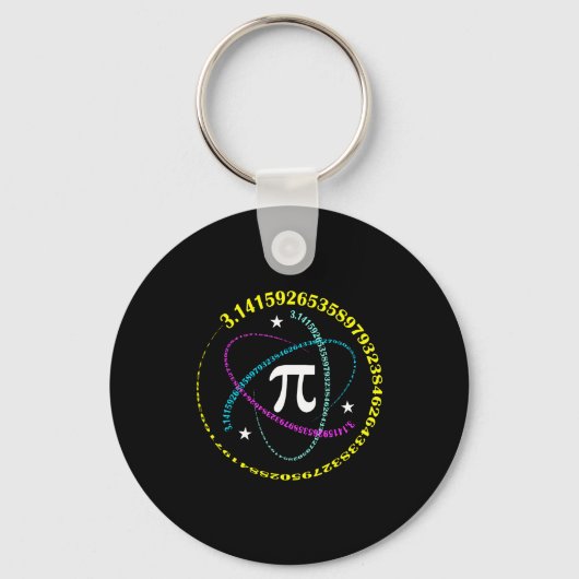 πの日 3,14 円周率 数学 サイエンス ギフト _2 キーホルダー (正面)