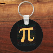πの日 3.14 数学 科学 先生 生徒 メンズ キーホルダー (正面)