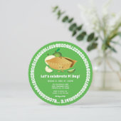 πデイアップルパイ パーティー グリーンマスホリデー 招待状 (スタンド正面)