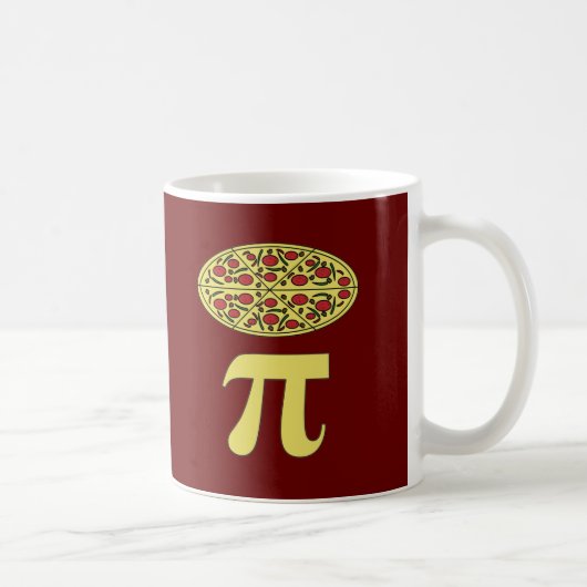 πパイの日に最適なユーモア数学ジョーク コーヒーマグカップ (右)
