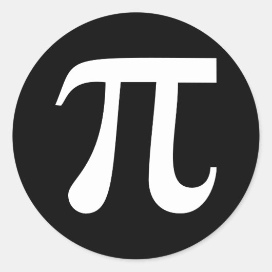 π ラウンドシール (正面)