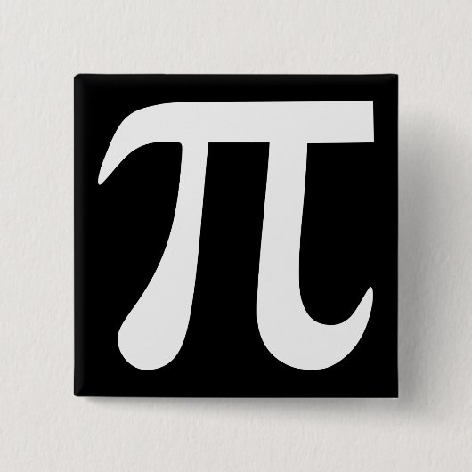 π 缶バッジ (正面)