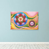 Волшебная Картина - Баланс キャンバスプリント (インサイチュ (ウッドフロア))