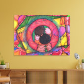 Волшебная картина Исцеление – ヒーリングアート キャンバスプリント (インサイチュ (リビング))