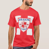Делије Север 1989 Црвено Бели Tシャツ (正面)