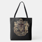 Олена Зеленськаウクライナエンブレムトートバッグ トートバッグ (正面)