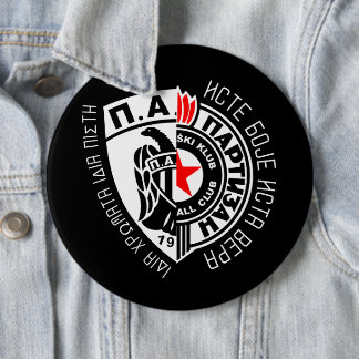 ПАОК ПАРТИЗАН 缶バッジ