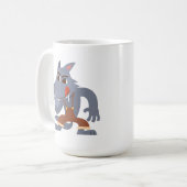 Работы не волк, в лес не убежит コーヒーマグカップ (正面左)