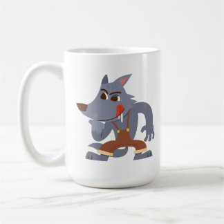 Работы не волк, в лес не убежит コーヒーマグカップ