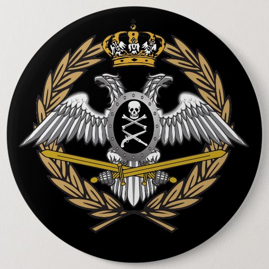 Равногорски Покрет  缶バッジ (正面)