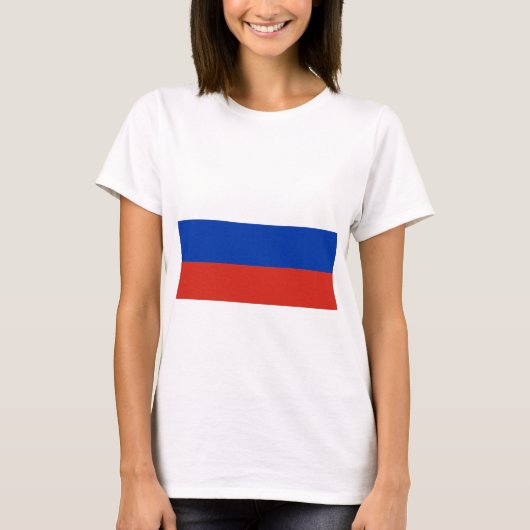 Российская Федерация – フェデレーシロシアのョンフラグ Tシャツ (正面)