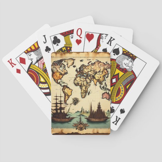 Рубашка "Эпоха Великих Открытий" トランプ (裏面)