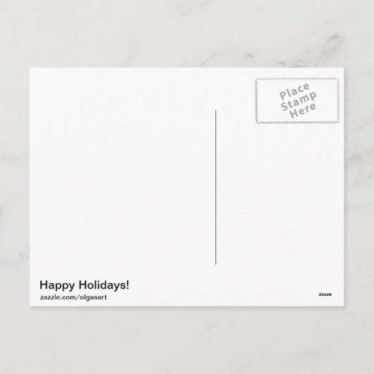 Різдв'яна серія – クリスマスシリーズ シーズンポストカード (裏面)