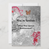 СПАРКЛІ 2 Елегантна Свадебна Монограма 招待状 (裏面)